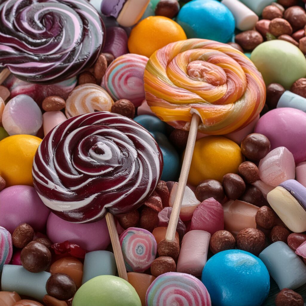 Image de bonbon réalisé par l'entreprise