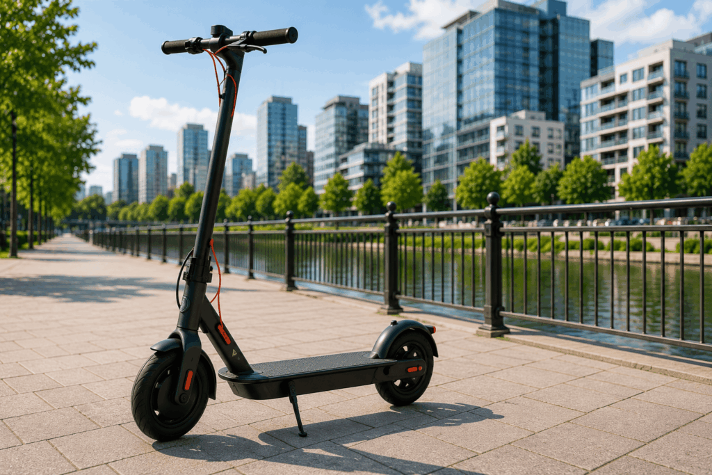Mobilité urbaine en trottinettes